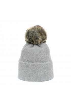 Kepurė Soft Fluff light Grey | Šviesiai pilka
